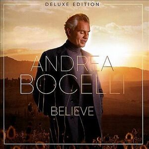 MediaTronixs Andrea Bocelli : Andrea Bocelli: Believe CD Deluxe Album (2020)