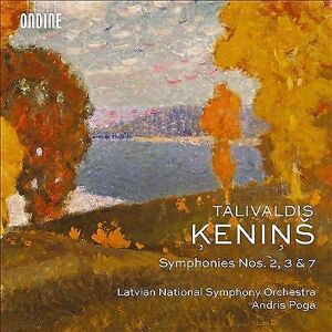 MediaTronixs Talivaldis Kenins : Talivaldis Kenins: Symphonies Nos. 2, 3 & 7 CD (2022)
