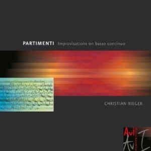 MediaTronixs Christian Rieger : Partimenti: Improvisations On Basso Continuo CD (2014)