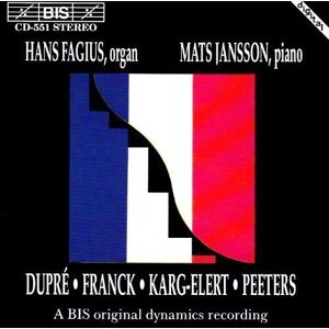 MediaTronixs Piano and Organ (Jansson, Fagius) CD (2004)