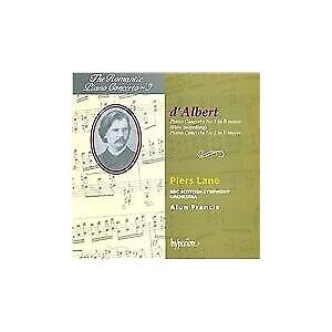 MediaTronixs Piers Lane; Alun Francis: BBC Scottish S : Albert: Piano Concertos CD