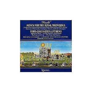 MediaTronixs Handel, Georg Friederich : Handel: Coronation Anthems/Fireworks Mus CD