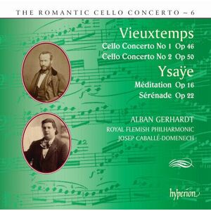 MediaTronixs Henry Vieuxtemps : Vieuxtemps: Cello Concerto No. 1, Op. 46/… CD (2015)