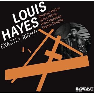 MediaTronixs Louis Hayes : Exactly Right! CD (2023)