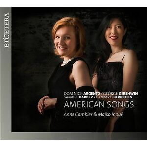 MediaTronixs Dominick Argento : American Songs CD (2015)
