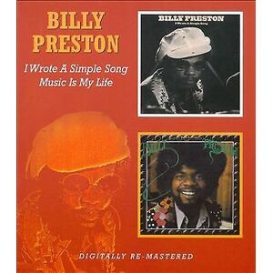 MediaTronixs Billy Preston : I Wrote a Simple Song/Music Is My Life CD 2 discs (2012)