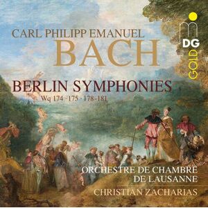 MediaTronixs Carl Philipp Emanuel Bach : Carl Philipp Emanuel Bach: Berlin Symphonies CD