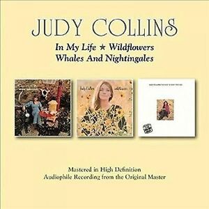 MediaTronixs Judy Collins : In My Life/Wildflowers/Whales and Nightingales CD 2 discs (2016)