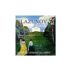 MediaTronixs Alexander Glazunov : Alexander Glazunov: String Quartets No. 1 & 7 - Volume 5