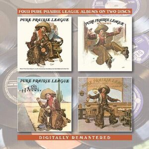 MediaTronixs Pure Prairie League : Four Pure Prairie League Albums On Two Discs CD 2 discs