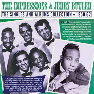 MediaTronixs The Impressions & Jerry Butler : The Singles and Albums Collection 1958-62 CD 2