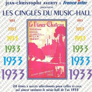 MediaTronixs Jean-Christophe Averty : Les Cingles Du Music-hall 1933 CD (2018)
