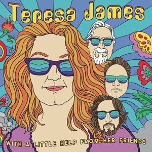 MediaTronixs Teresa James : With a Little Help from Her Friends CD (2023)