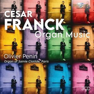 MediaTronixs Cesar Franck : César Franck: Organ Music CD Box Set 3 discs (2023)