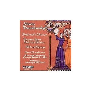 MediaTronixs Riverside Symphony : Davidovsky - (3) Cycles on Biblical text CD