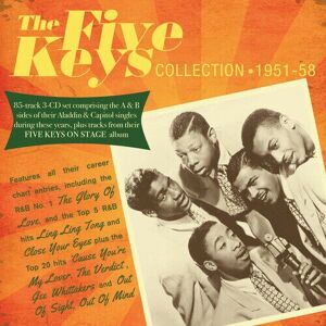 MediaTronixs The Five Keys : The Five Keys Collection 1951-58 CD 3 discs (2020)