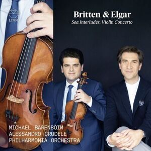 MediaTronixs Benjamin Britten : Britten & Elgar: Sea Interludes, Violin Concerto CD (2023)