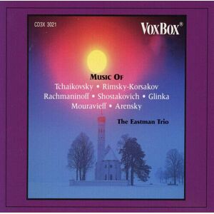 MediaTronixs Pyotr Il’yich Tchaikovsky : Russian Chamber Music CD Box Set 3 discs (1992)