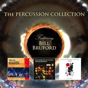 MediaTronixs Bill Bruford : The Percussion Collective CD Box Set 3 discs (2019)