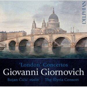 MediaTronixs Giovanni Mane Giornovichi : Giovanni Giornovich: ‘London’ Concertos CD (2019)