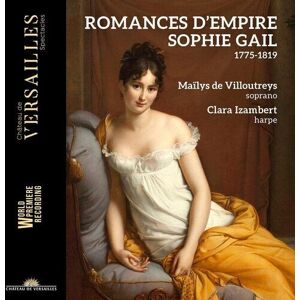 MediaTronixs Sophie Gail : Sophie Gail: Romances D’empire CD Album Digipak (2022)