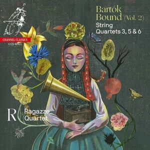 MediaTronixs Bela Bartok : Bartók Bound: String Quartets 3, 5 & 6 - Volume 2 CD Album