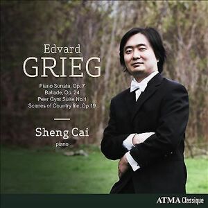 MediaTronixs Edvard Grieg : Edvard Grieg: Piano Sonata, Op. 7/Ballade, Op. 24/… CD (2021)