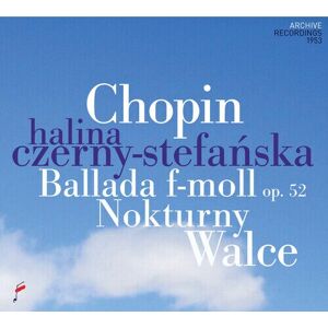 MediaTronixs Fryderyk Chopin : Chopin: Ballada F-moll, Op. 52/Nokturny/Walce CD (2022)