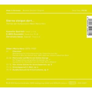 MediaTronixs Albert Maria Herz : Sterne Steigen Dort… CD (2023)