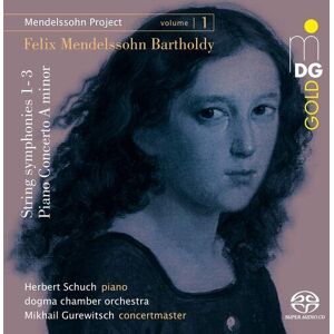 MediaTronixs Felix Mendelssohn : Felix Mendelssohn Bartholdy: String Symphonies 1-3/Piano