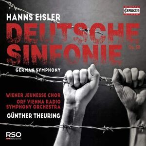 MediaTronixs Hanns Eisler : Hanns Eisler: Deutsche Sinfonie: German Symphony CD (2021)