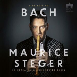 MediaTronixs Johann Sebastian Bach : Maurice Steger: A Tribute to Bach CD (2023)