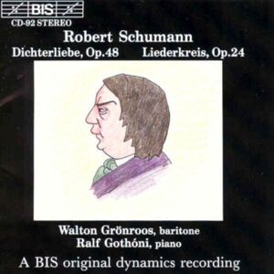 MediaTronixs Dichterliebe, Op.48/liederkreis, Op.24 (Gronroos, Gothoni) CD (1995)