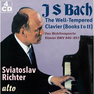 MediaTronixs Johann Sebastian Bach : J.S. Bach: The Well-tempered Clavier (Books I&II) CD 4