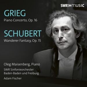 MediaTronixs Edvard Grieg : Grieg: Piano Concerto, Op. 16/Schubert: Wanderer Fantasy, Op.15