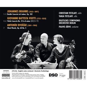 MediaTronixs Johannes Brahms : Brahms: Double Concerto, Op. 102/Viotti: Violin Concerto…