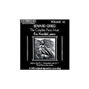 MediaTronixs Complete Piano Music - Vol. 9 (Knardahl) CD (1995)