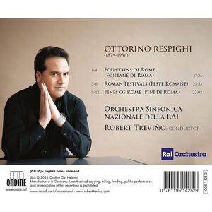 MediaTronixs Ottorino Respighi : Respighi: Roman Trilogy: Pines of Rome/Fountains of