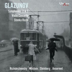 MediaTronixs Alexandr Glazunov: Symphonies 2 & 3 Violin Concerto Stenka Razin by Glazunov /