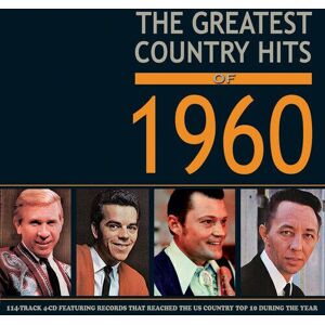 MediaTronixs Various Artists : The Greatest Country Hits of 1960 CD 4 discs (2021)