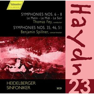 MediaTronixs Joseph Haydn : Haydn: Symphonies Nos. 6 - 8/Symphonies Nos. 35, 46, 51 CD 2