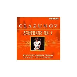 MediaTronixs Glazunov, Alexander Konstantinovich : Glazunov: Symphonies Nos 4 & 5 CD