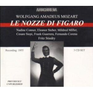 MediaTronixs Wolfgang Amadeus Mozart : Marriage of Figaro, The (Stiedy, Madeira, Conner) CD