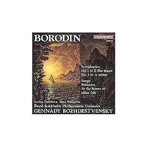 MediaTronixs Alexander Porfiryevich Borodin : Borodin: Symphonies Nos. 1 & 3; Songs CD