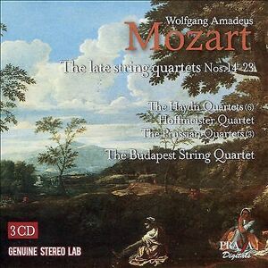 MediaTronixs Wolfgang Amadeus Mozart : Wolfgang Amadeus Mozart: The Late String Quartets