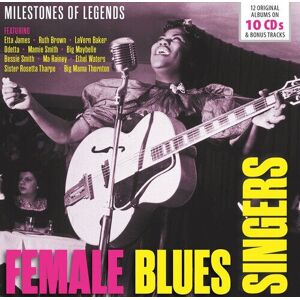 MediaTronixs Various Artists : Female Blues Singers CD Box Set 10 discs (2018)