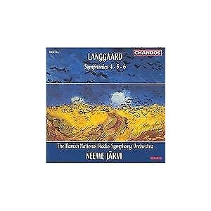 MediaTronixs Rued Langgaard : Langgaard: Symphonies 4, 5, 6 CD