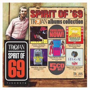 MediaTronixs Various Artists : Spirit of ’69: The Trojan Albums Collection CD Box Set 5