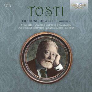 MediaTronixs Francesco Paolo Tosti : Tosti: The Song of a Life - Volume 4 CD Box Set 5 discs