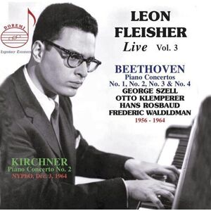 MediaTronixs Ludwig van Beethoven : Leon Fleisher: Live: Beethoven: Piano Concertos No. 1,